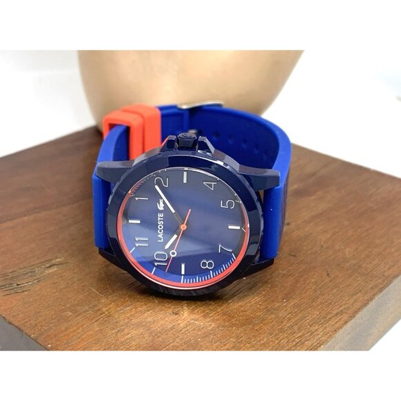 Lacoste Unisex Watch 2020148 Rider Quartz Orange Blue Dial Rubber Band 36mm main image 8